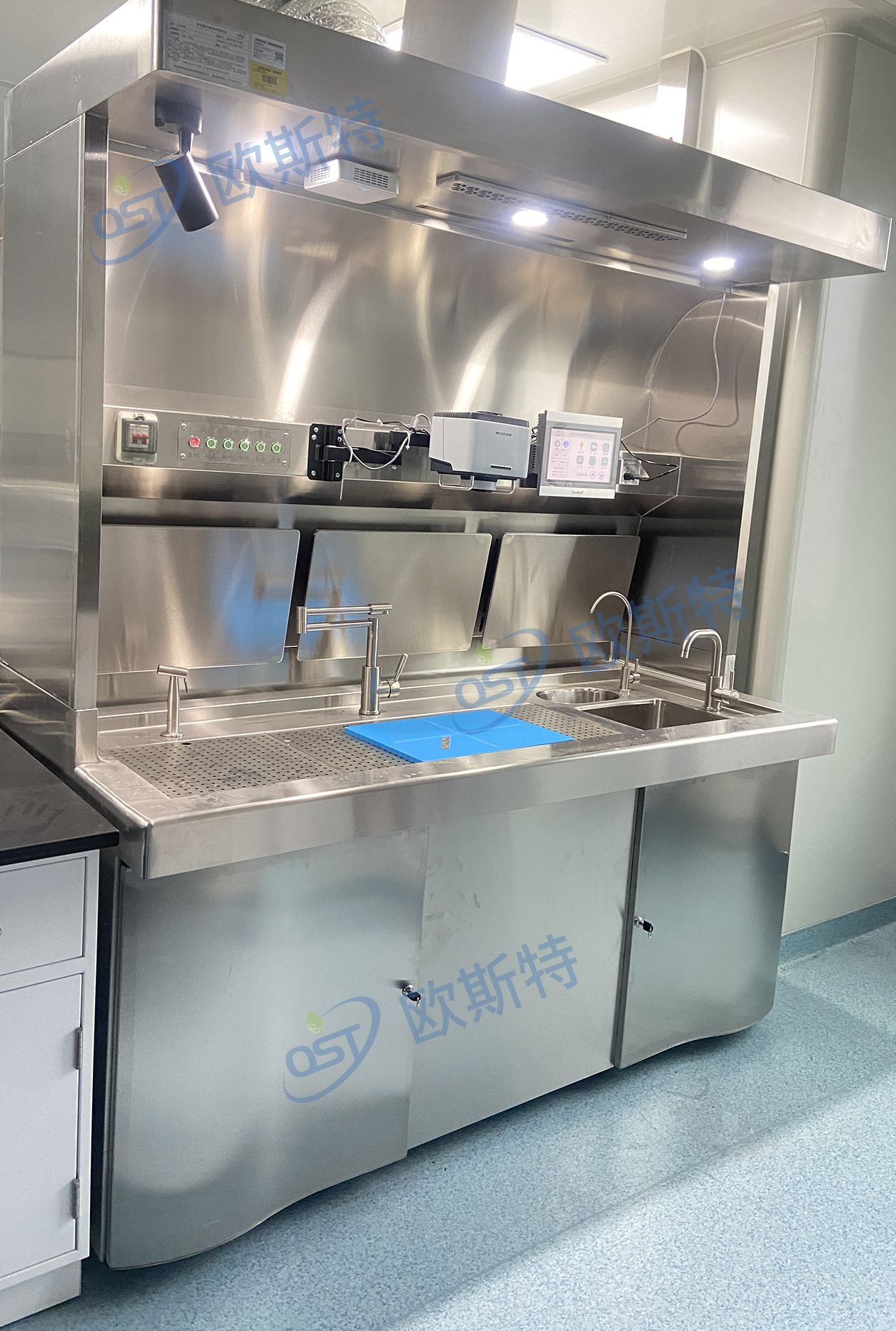 智能升降取材台